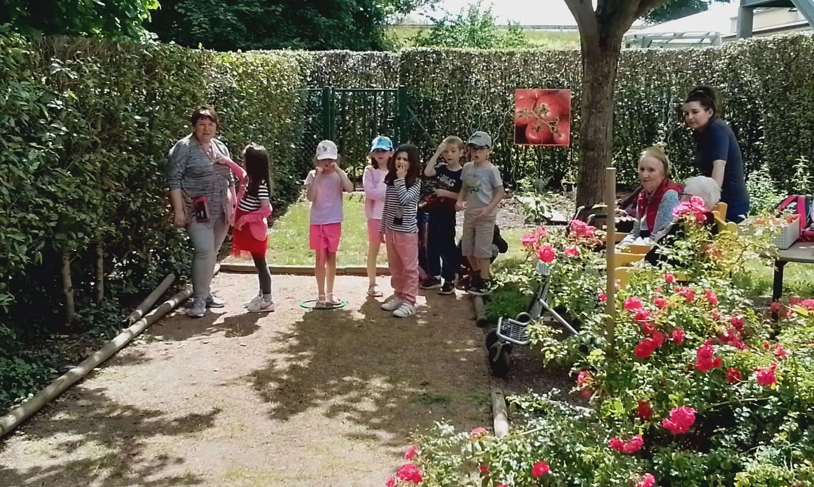 Une partie de pétanque, ça fait plaisir! 