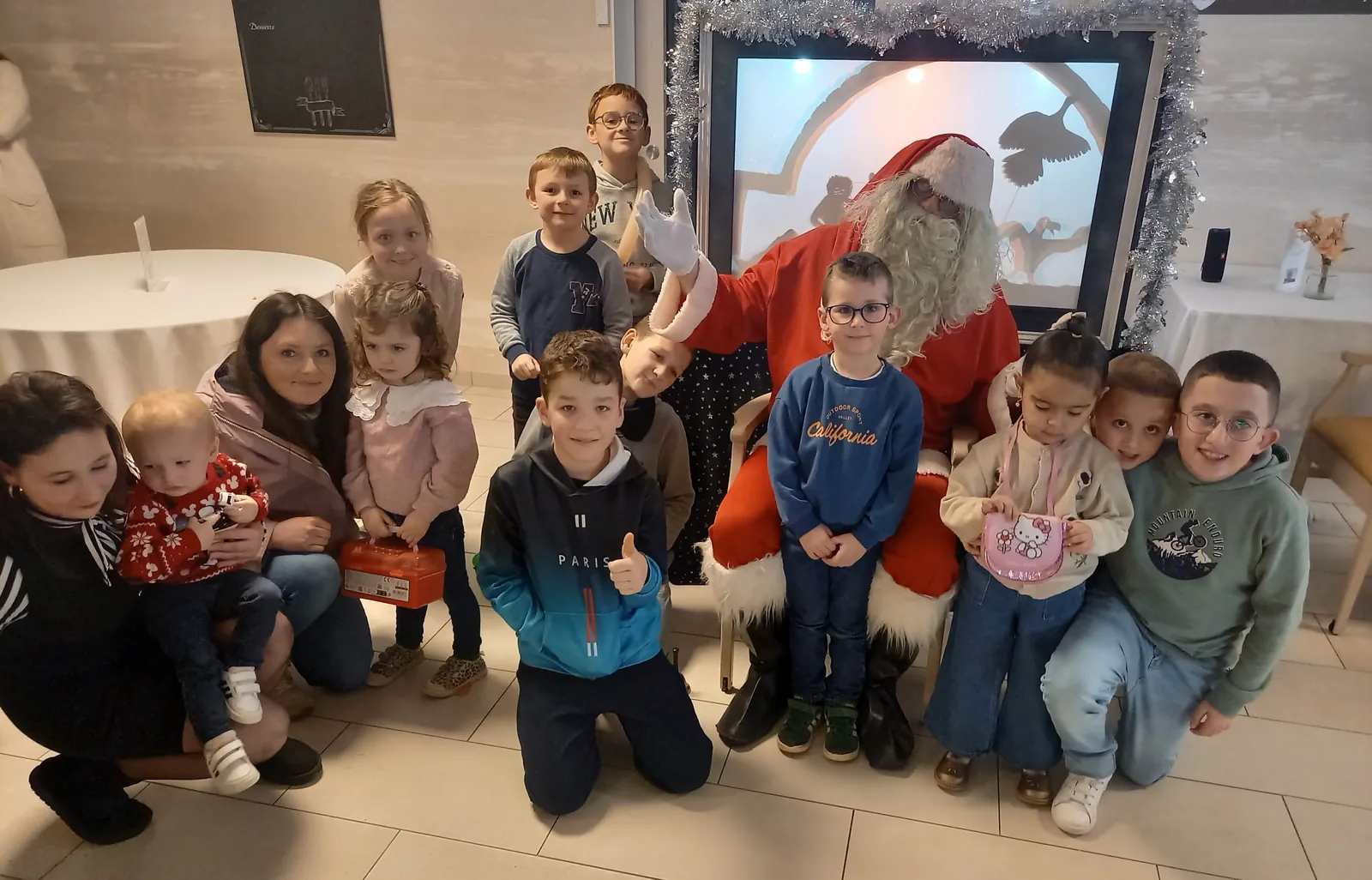 C'est Noël pour les enfants du personnel !