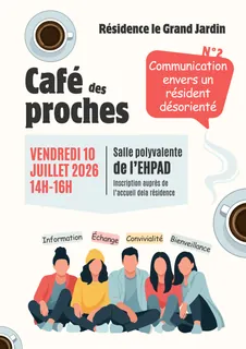 Café des aidants : Communication envers un résident désorienté 