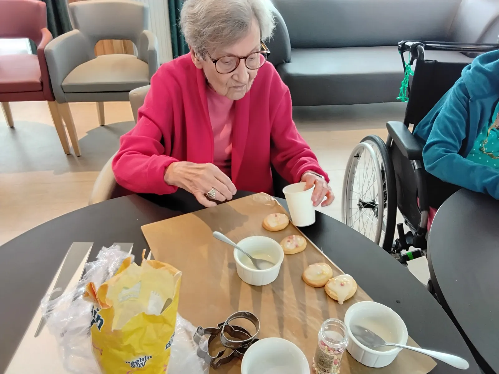 Une matinée autour de la confection des biscuits de Pâques!
