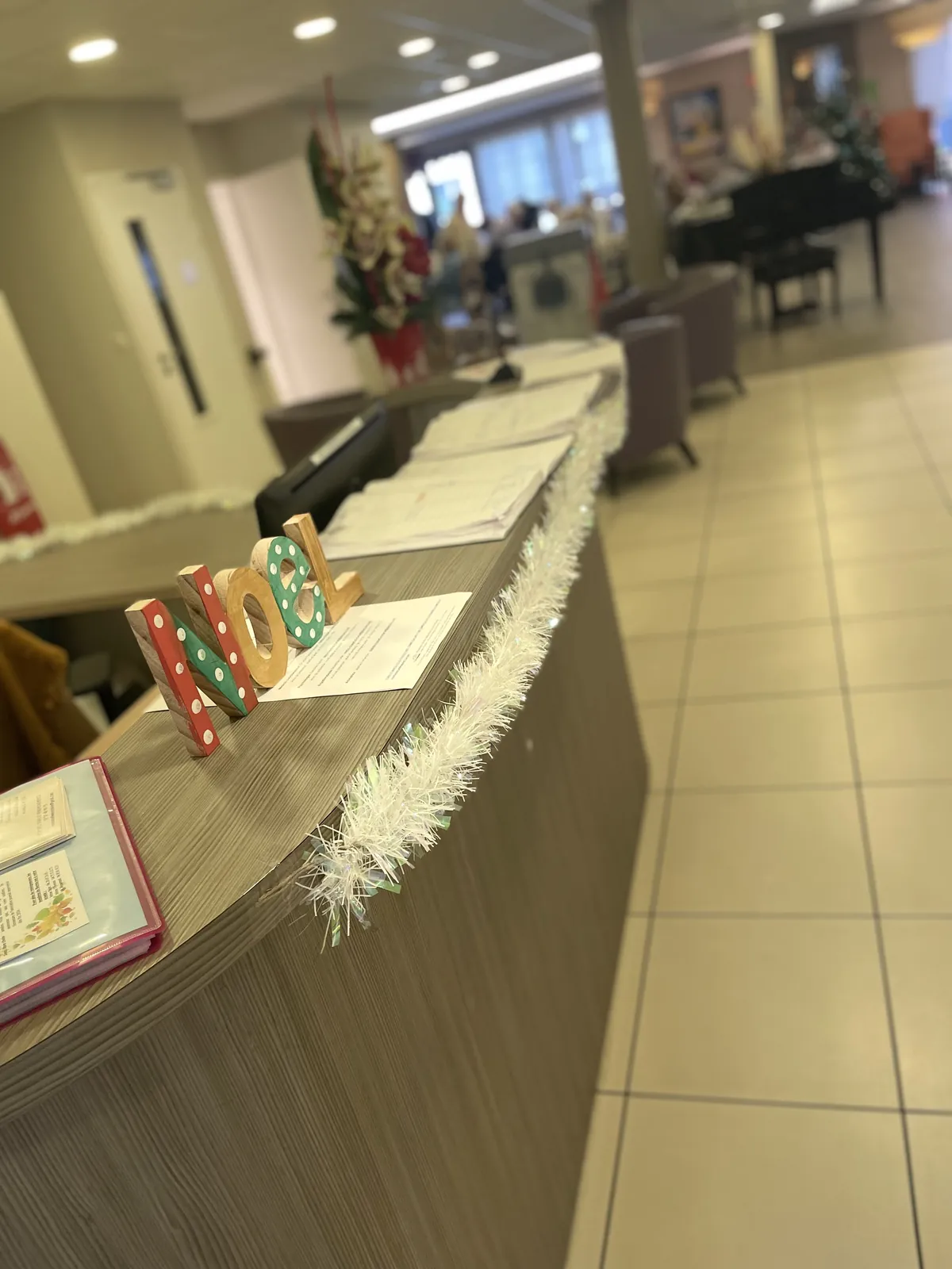 Le sapin de Noël de l'ehpad du Clos Rousset 