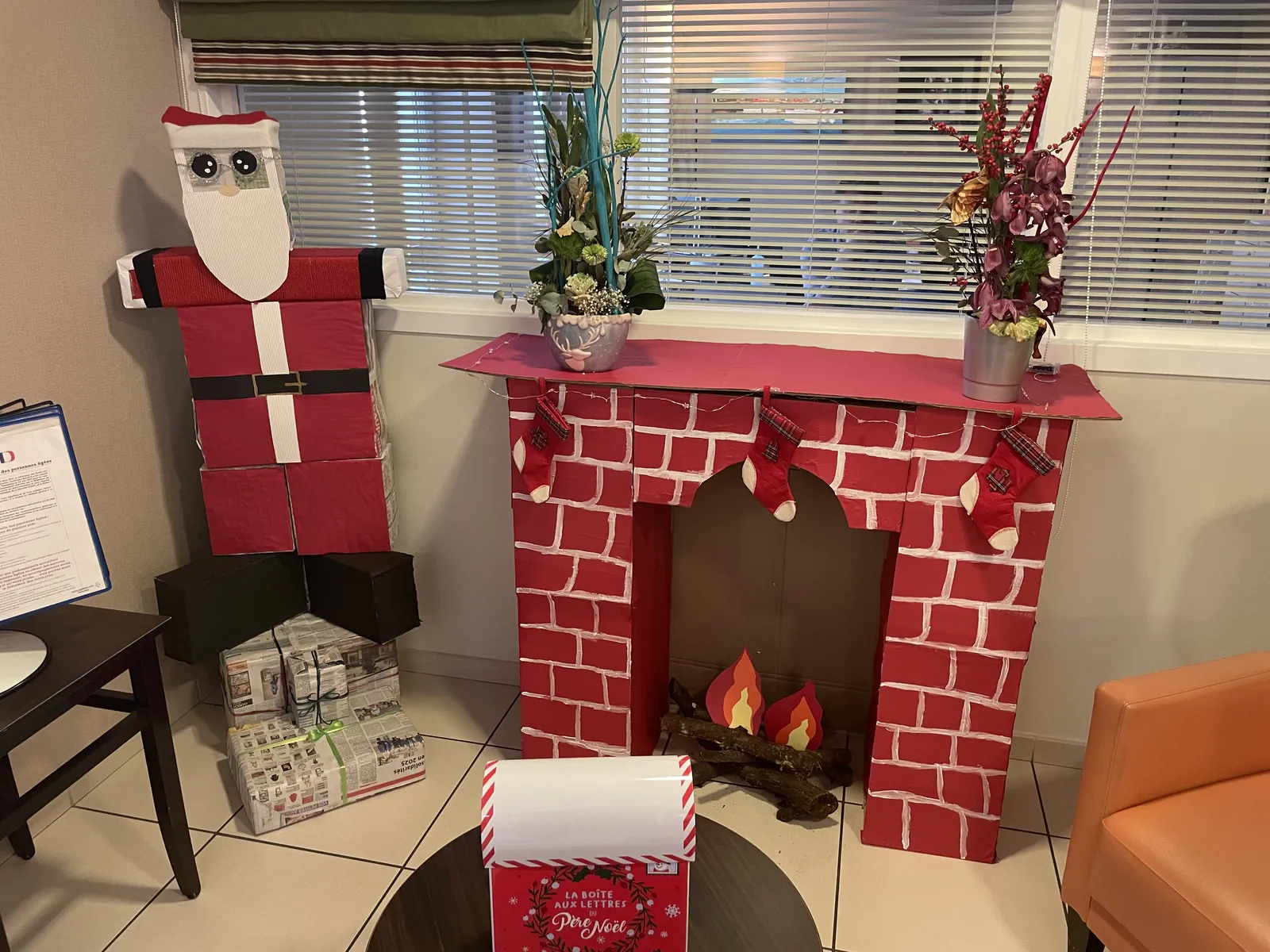 Le sapin de Noël de l'ehpad du Clos Rousset 