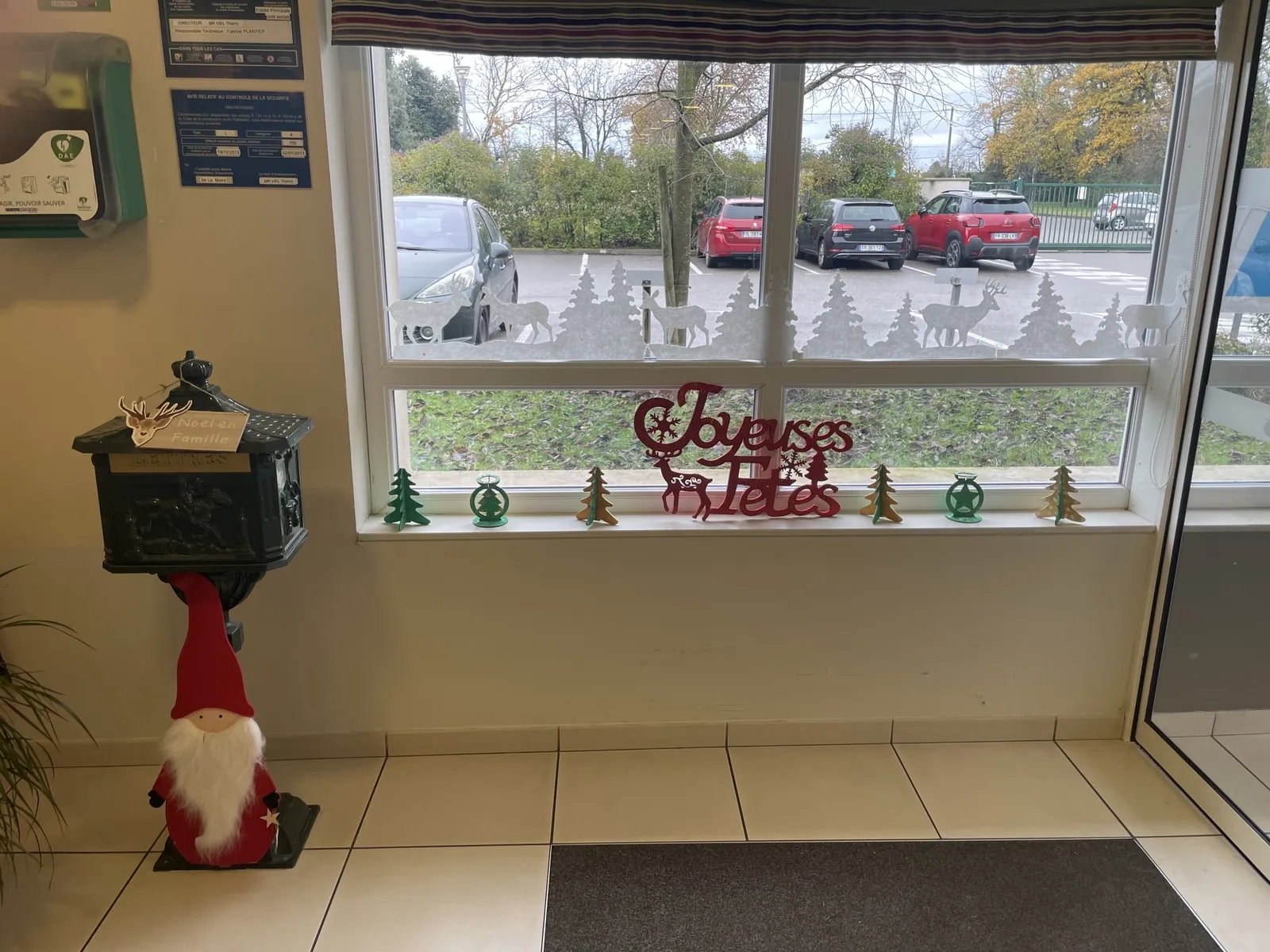 Le sapin de Noël de l'ehpad du Clos Rousset 