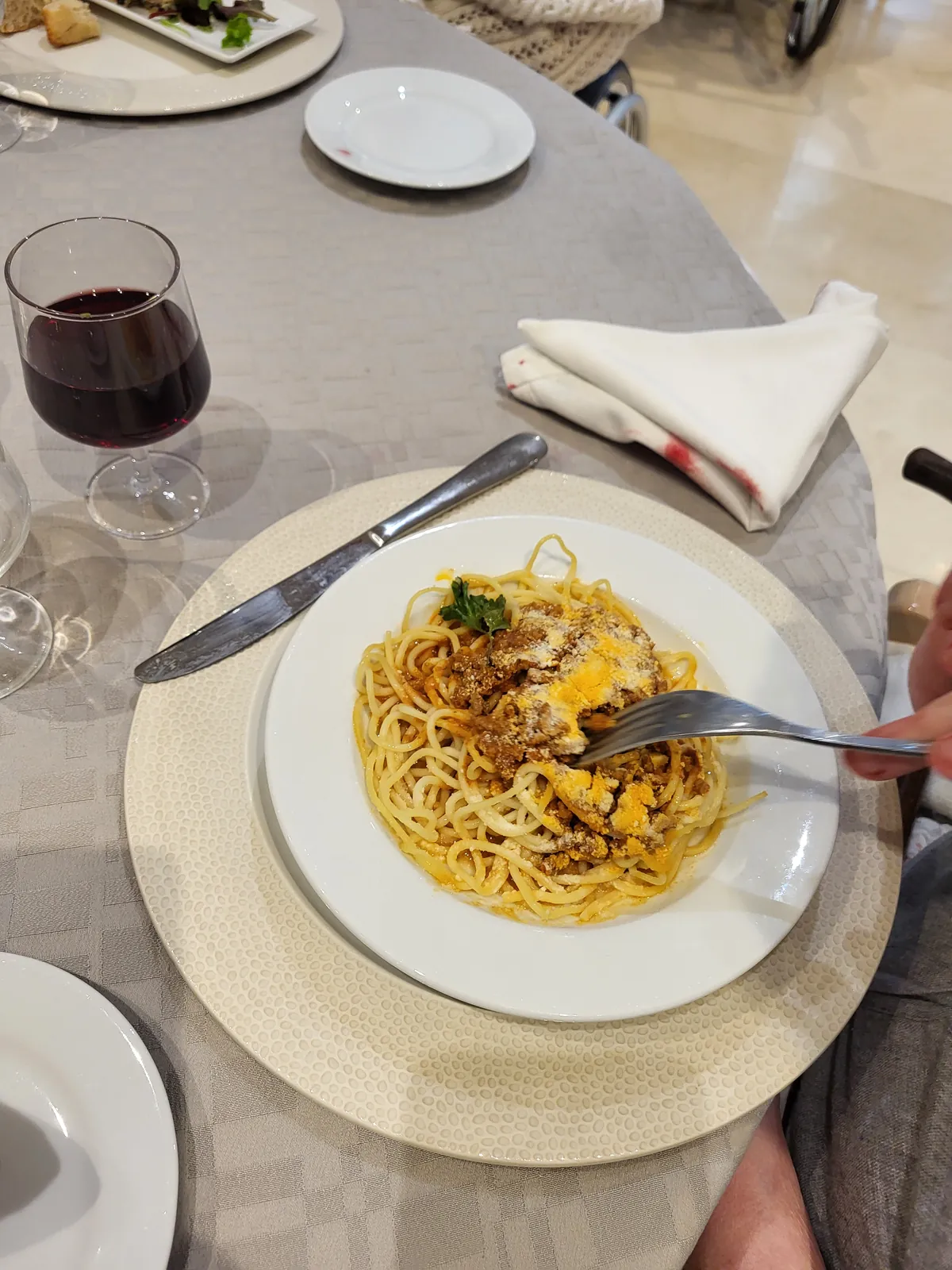  le mercredi 21 janvier repas a thème:  journée italienne 
