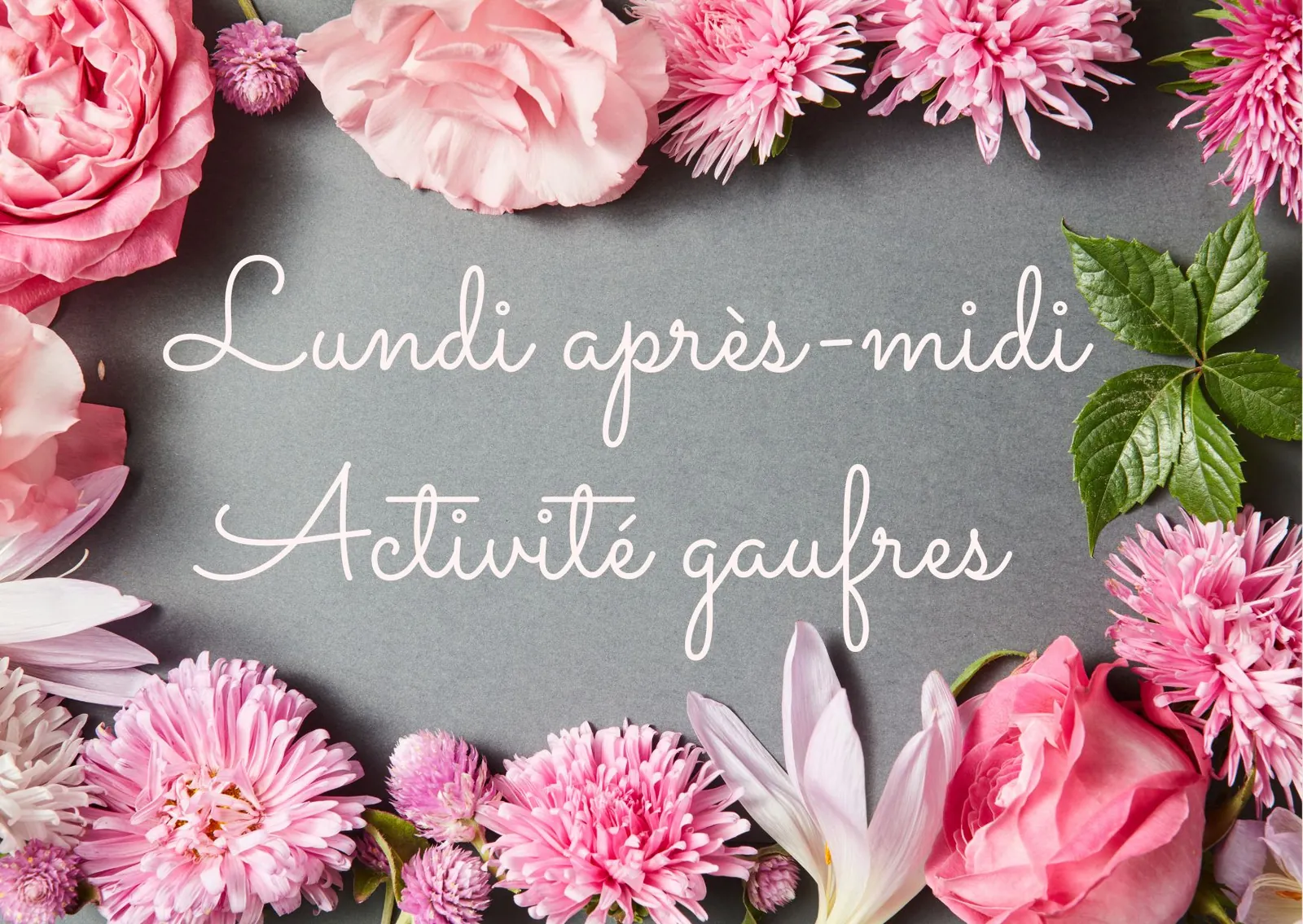 Après-midi gaufres 