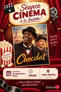 Une après-midi au cinéma à la Bastide !