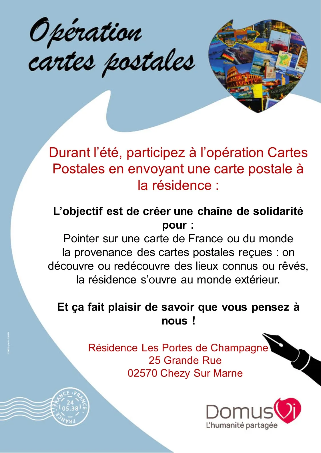 L'opération Cartes Postales