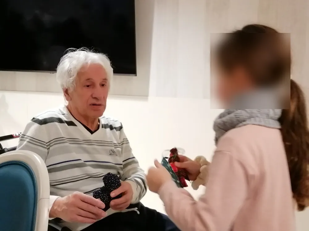 Rencontre Intergénérationnelle à l'EHPAD d'Esbly