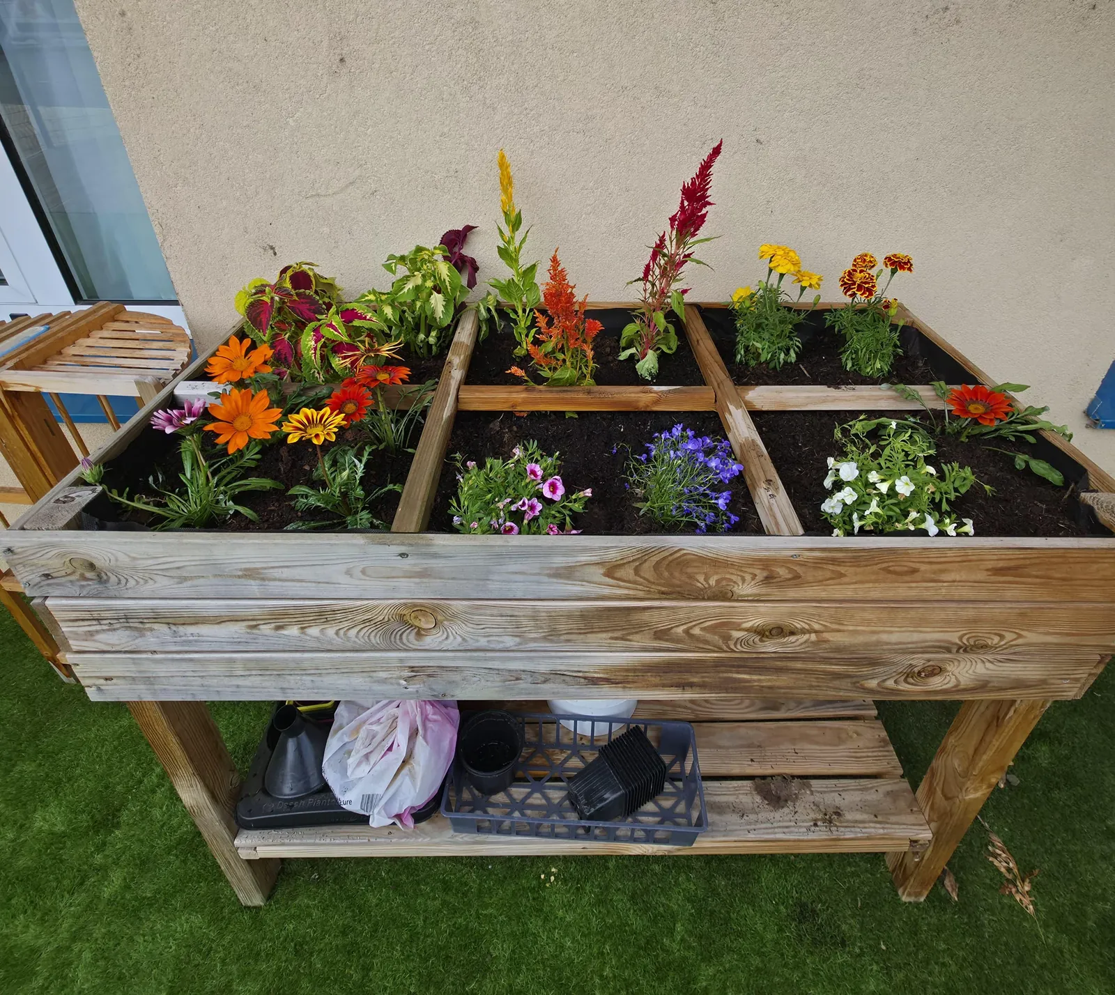 Jardinage à l'accueil de jour