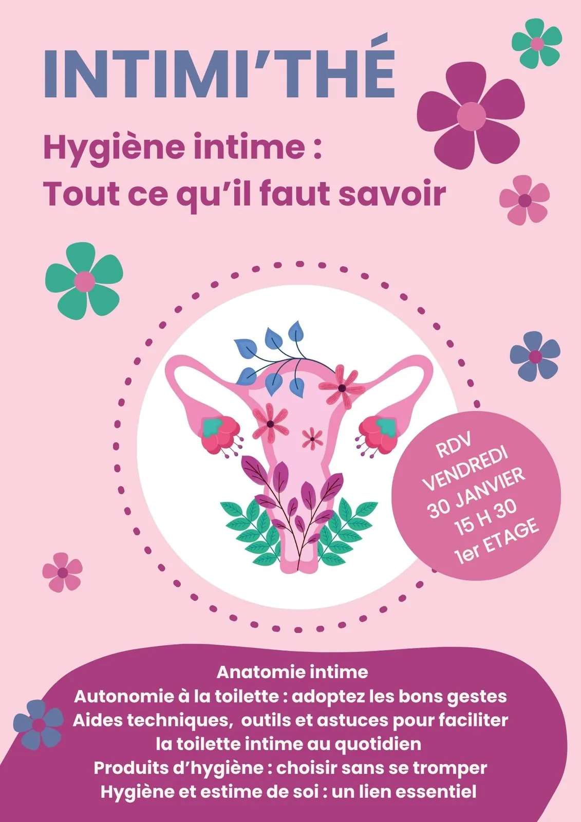 Intimi’Thé : l'atelier sans tabou