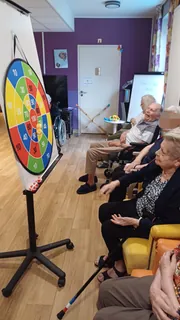 Un grand tournoi de lancer à la résidence