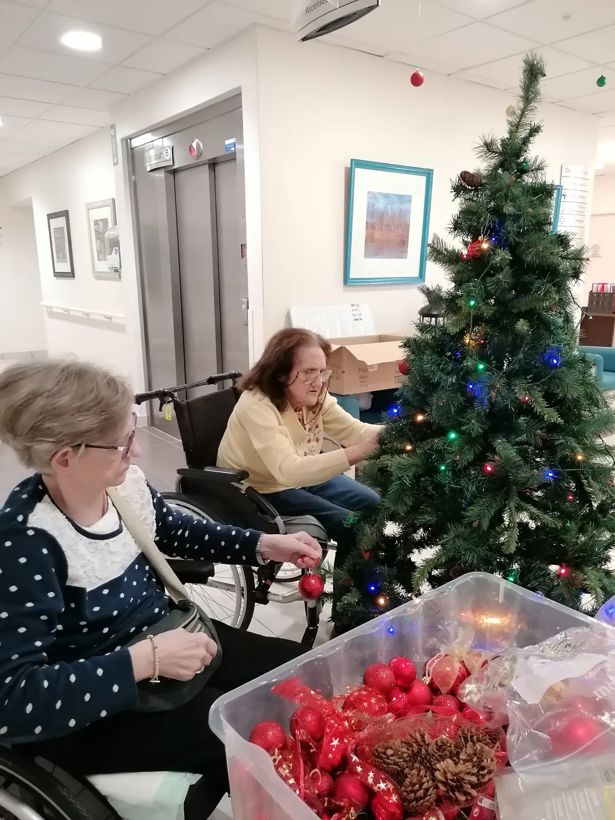 Bientôt Noël !!! A l'EHPAD d'Esbly