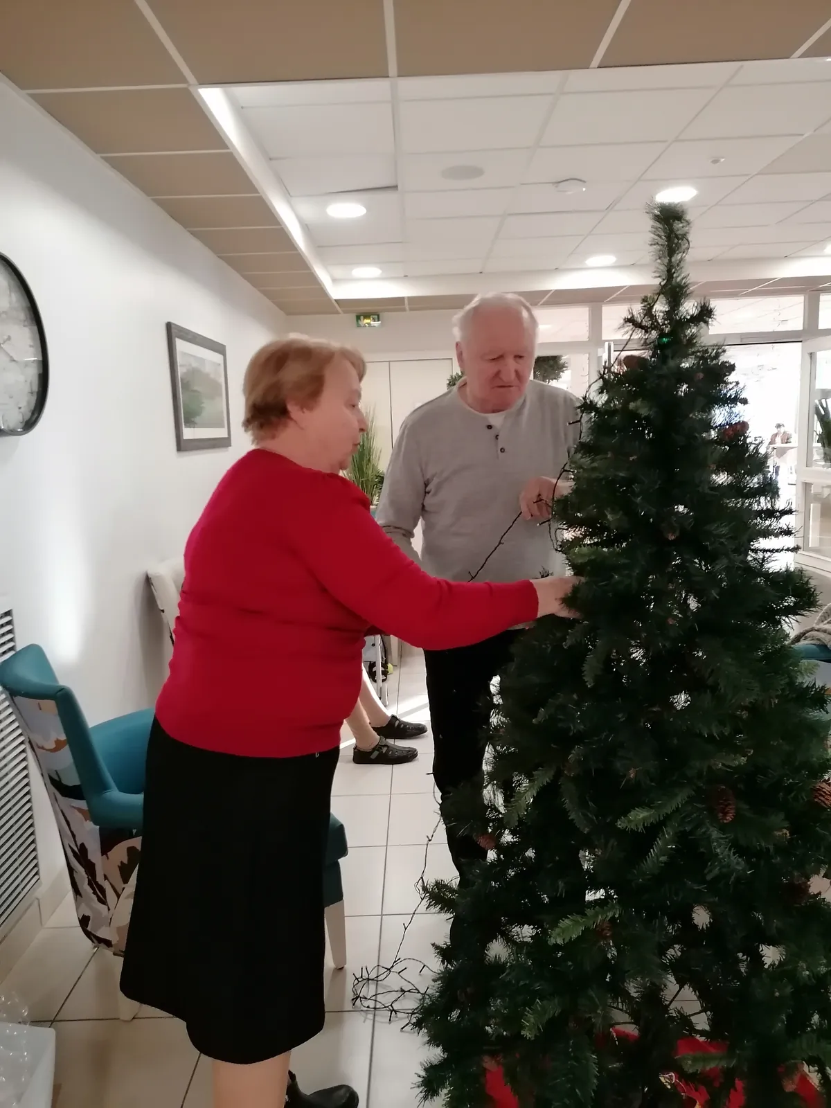 Bientôt Noël !!! A l'EHPAD d'Esbly