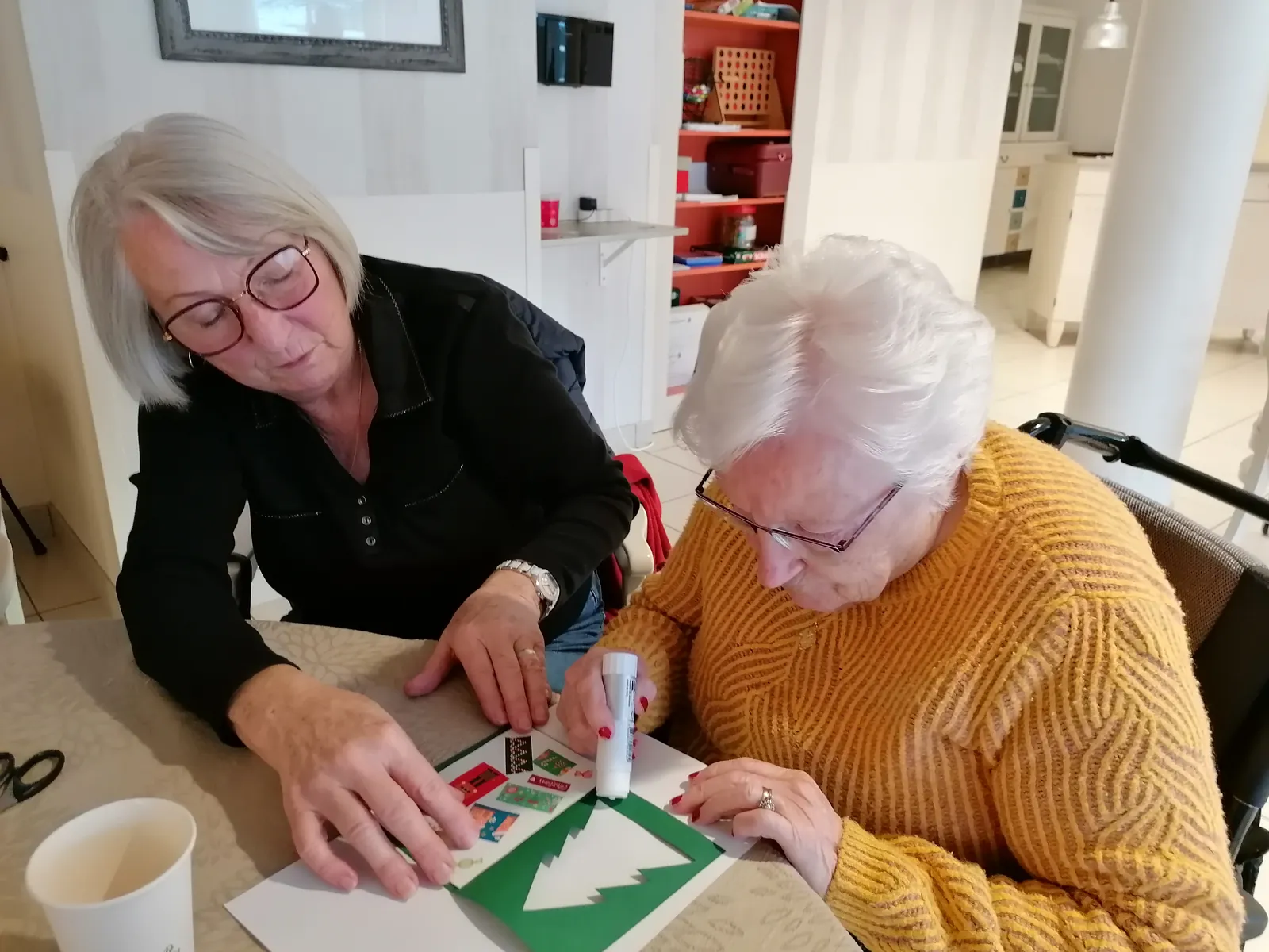 Bientôt Noël !!! A l'EHPAD d'Esbly