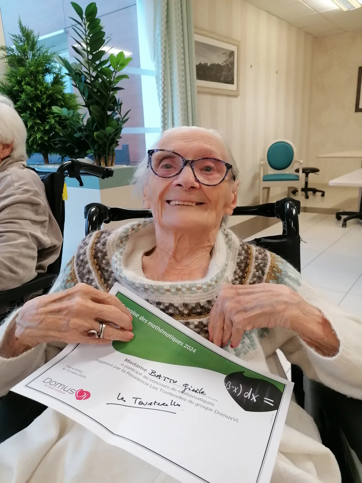 Semaine des Mathématiques à l'EHPAD d'Esbly