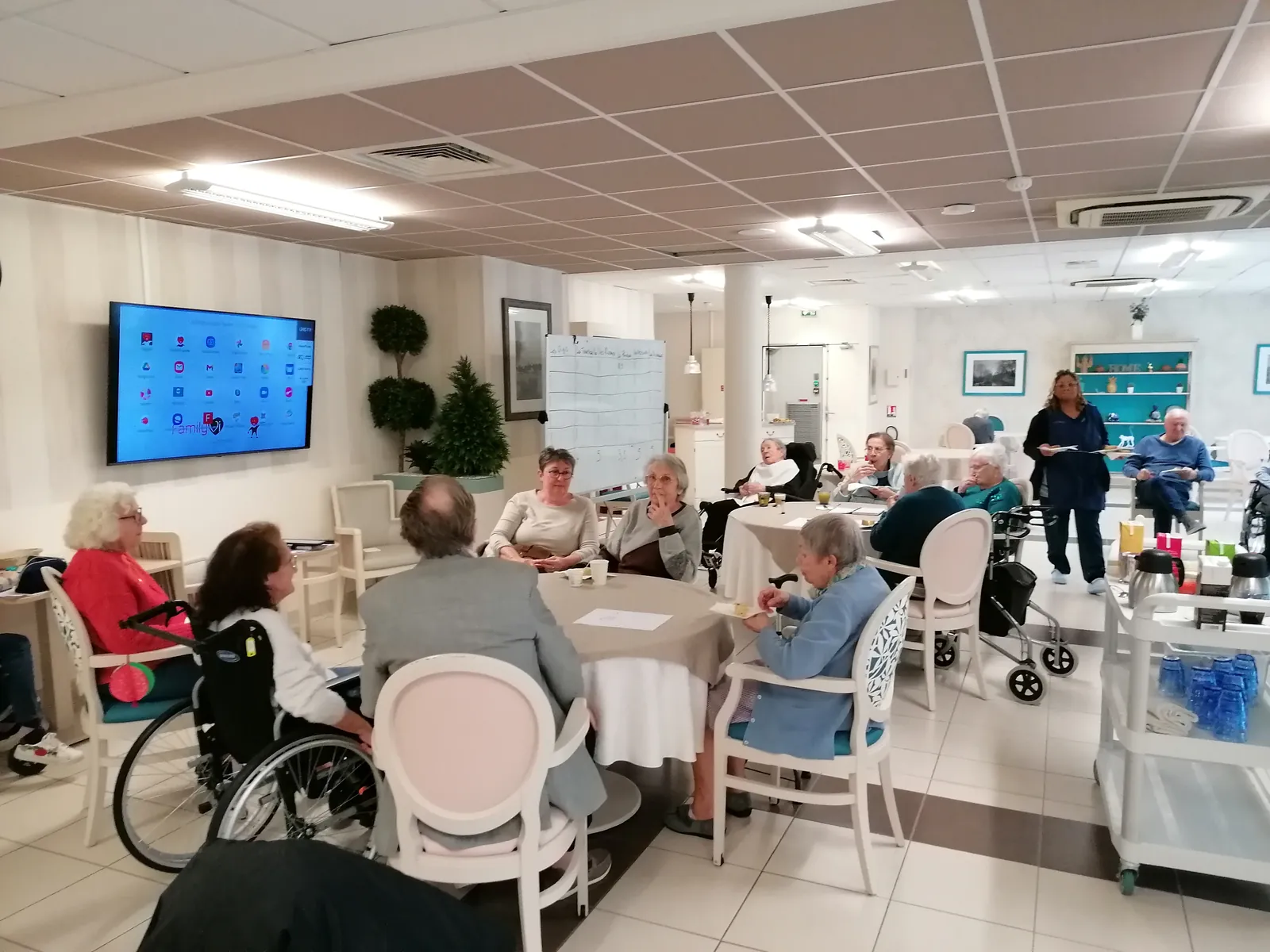 Semaine des Mathématiques à l'EHPAD d'Esbly
