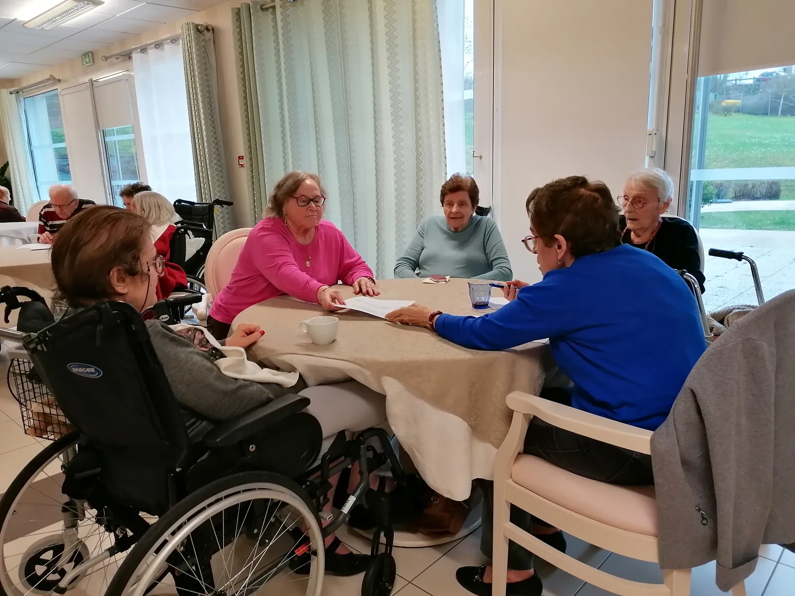 Semaine des Mathématiques à l'EHPAD d'Esbly