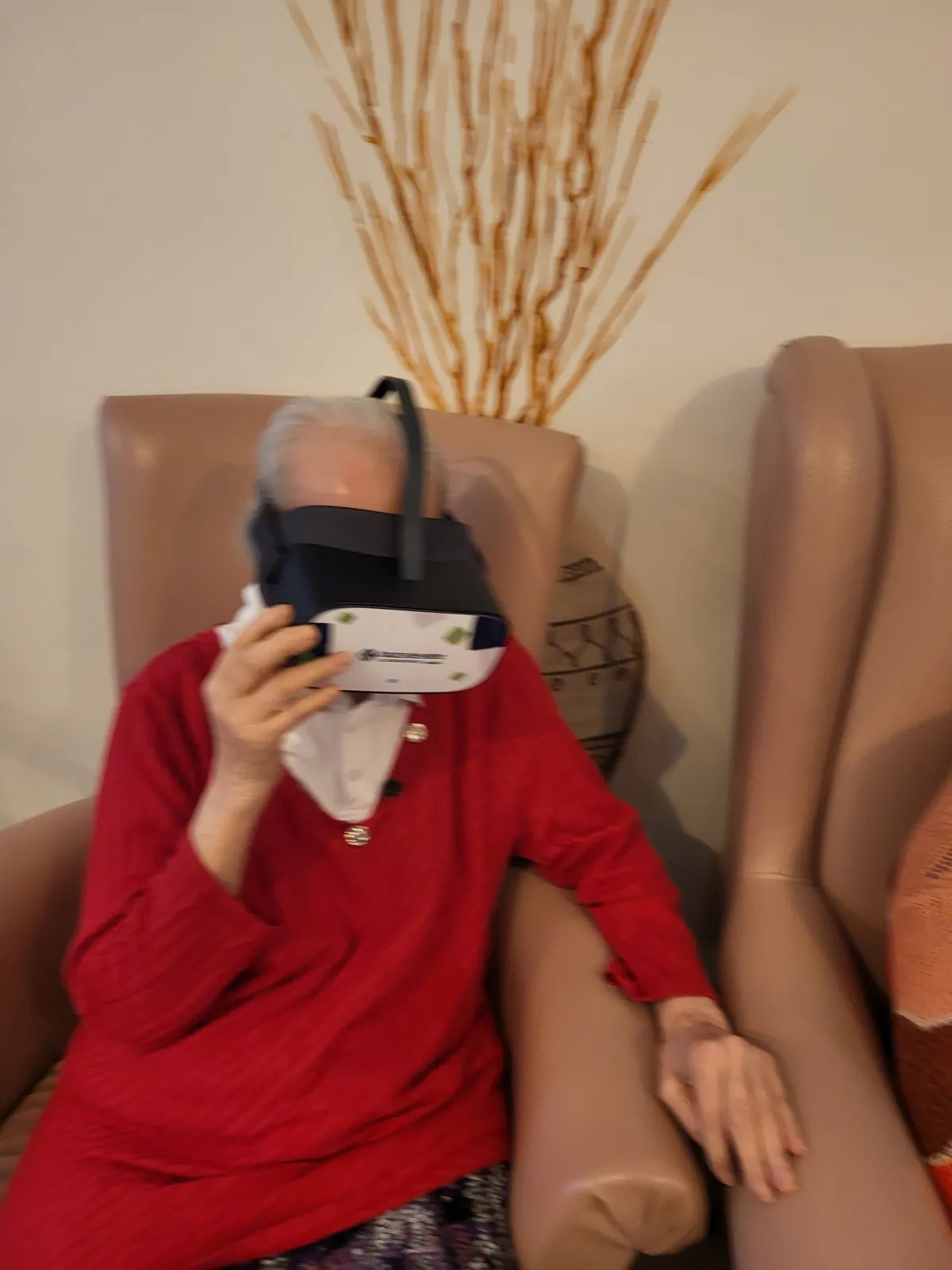 réalité virtuelle a la résidence les Adrets 