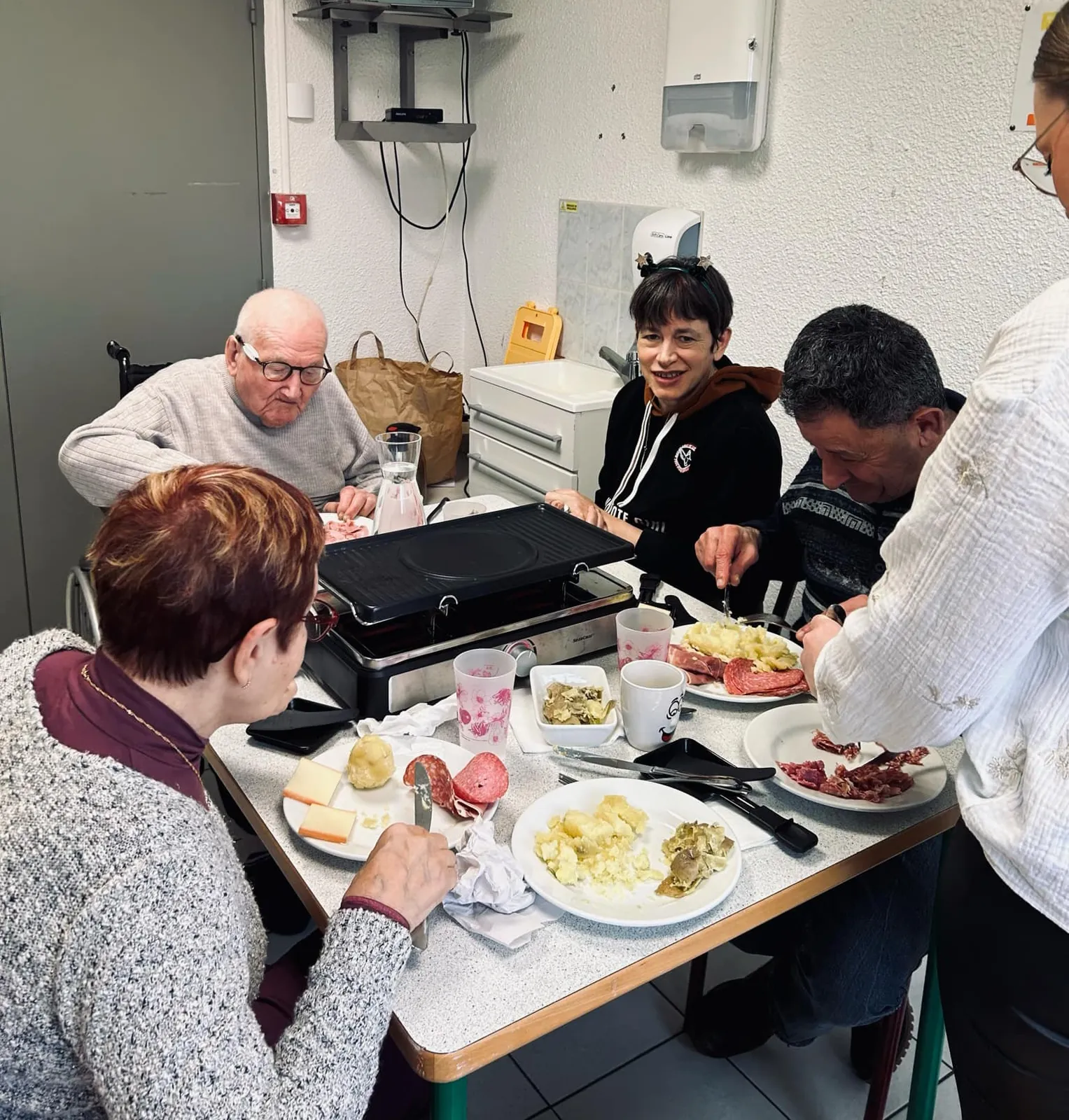 Raclette, sortie et crêpes !