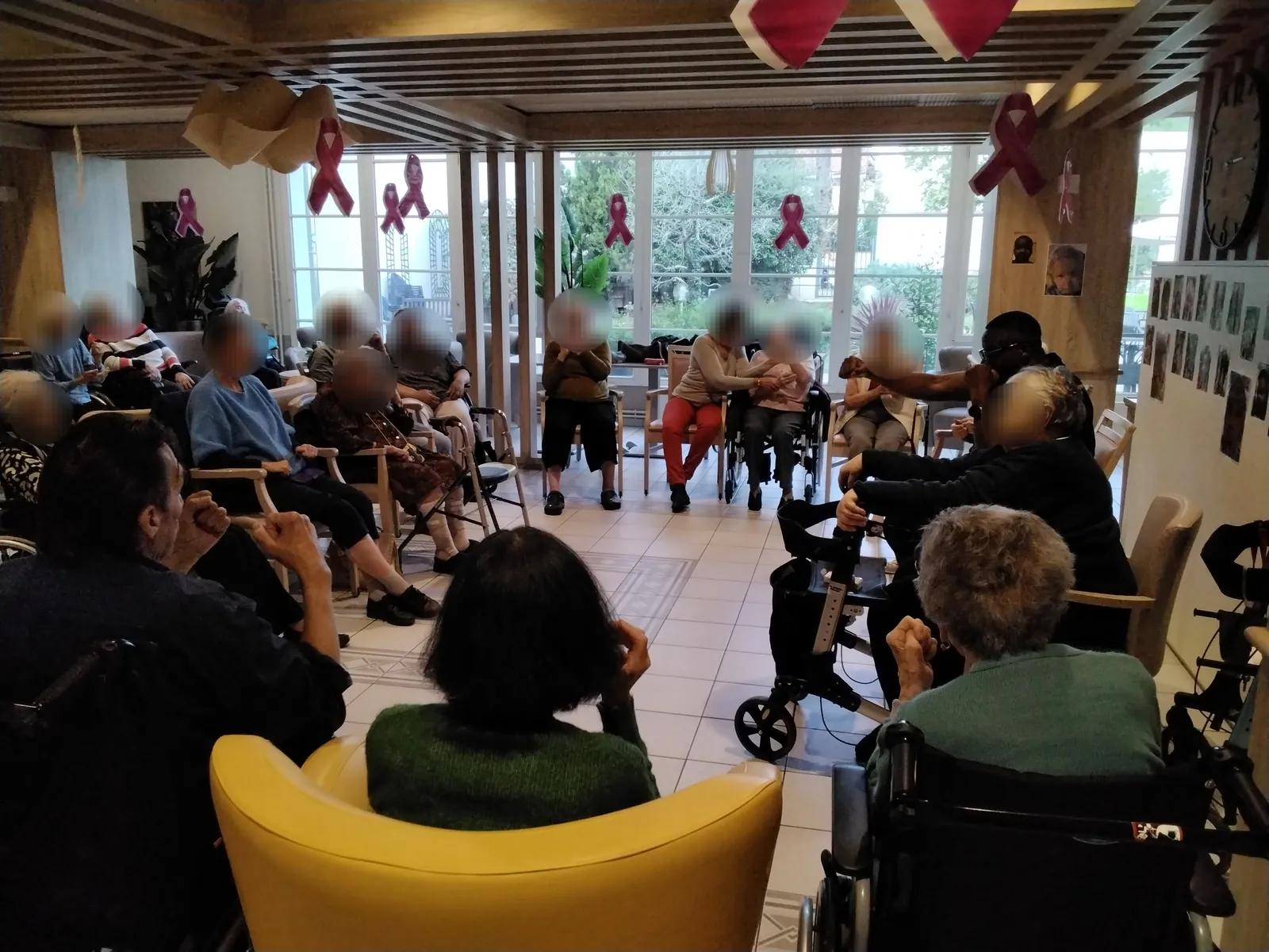 SEMAINE BLEUE ET LA JOURNÉE DES AIDANTS A LA RÉSIDENCE  LES JARDINS D'EPINAY 