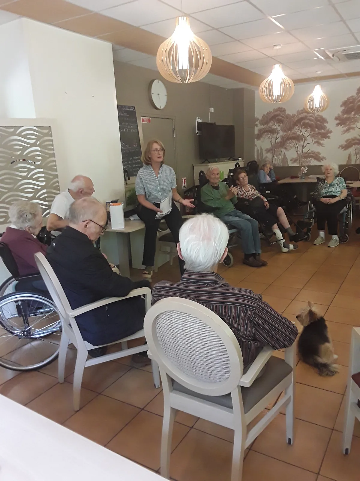 Lecture des Fables de la Fontaine 