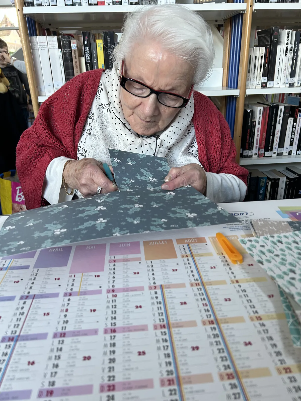 Sortie pour un atelier scrapbooking !