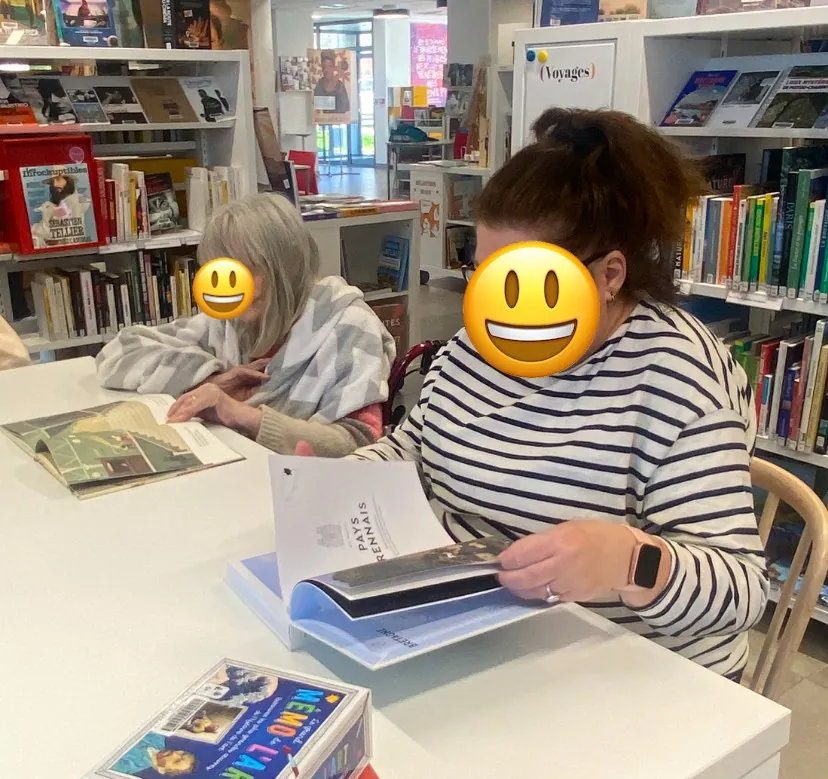 Sortie à la médiathèque "la Parenthèse" 