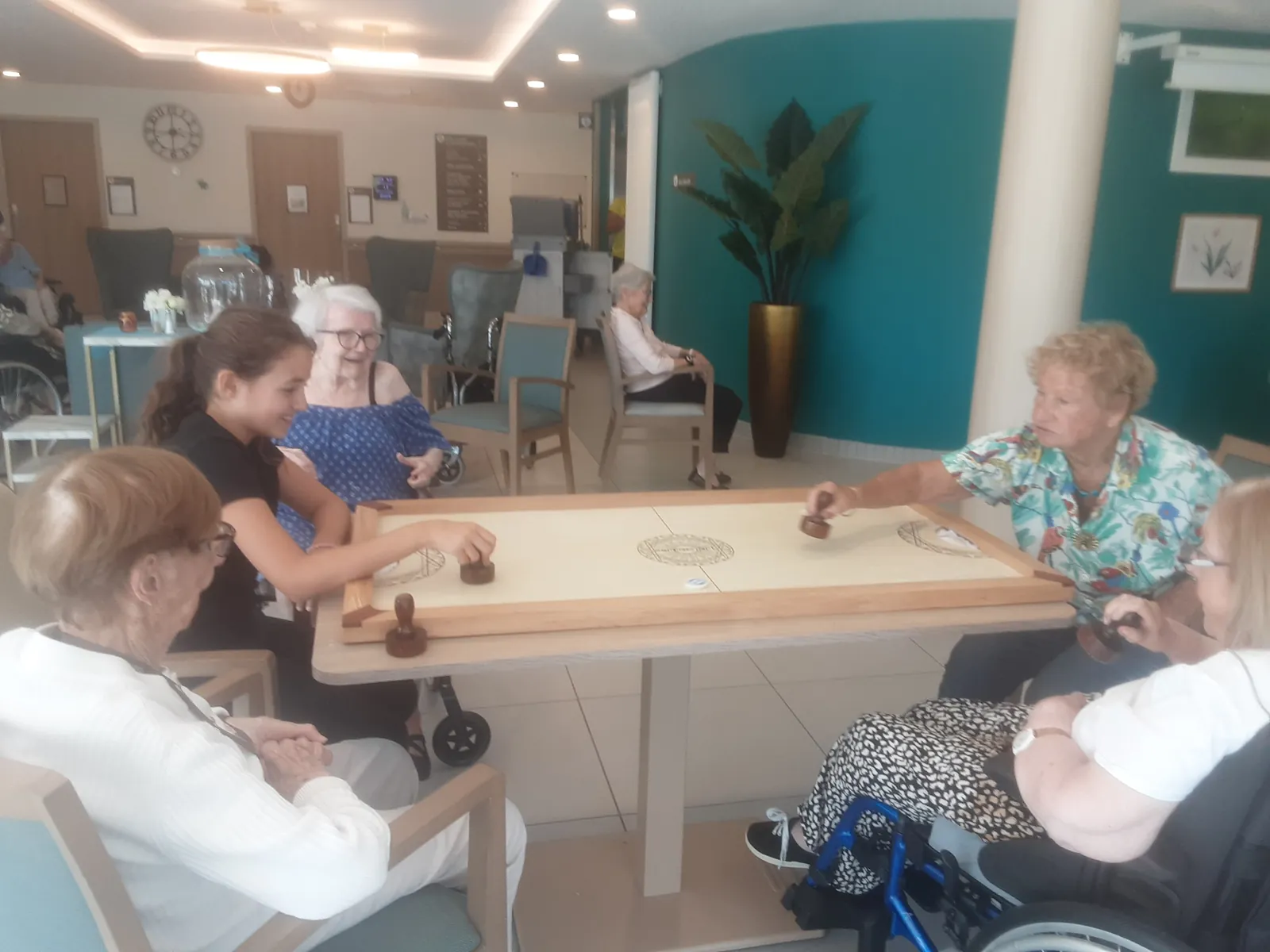 Rencontre inter-générationnelle autour de jeux 