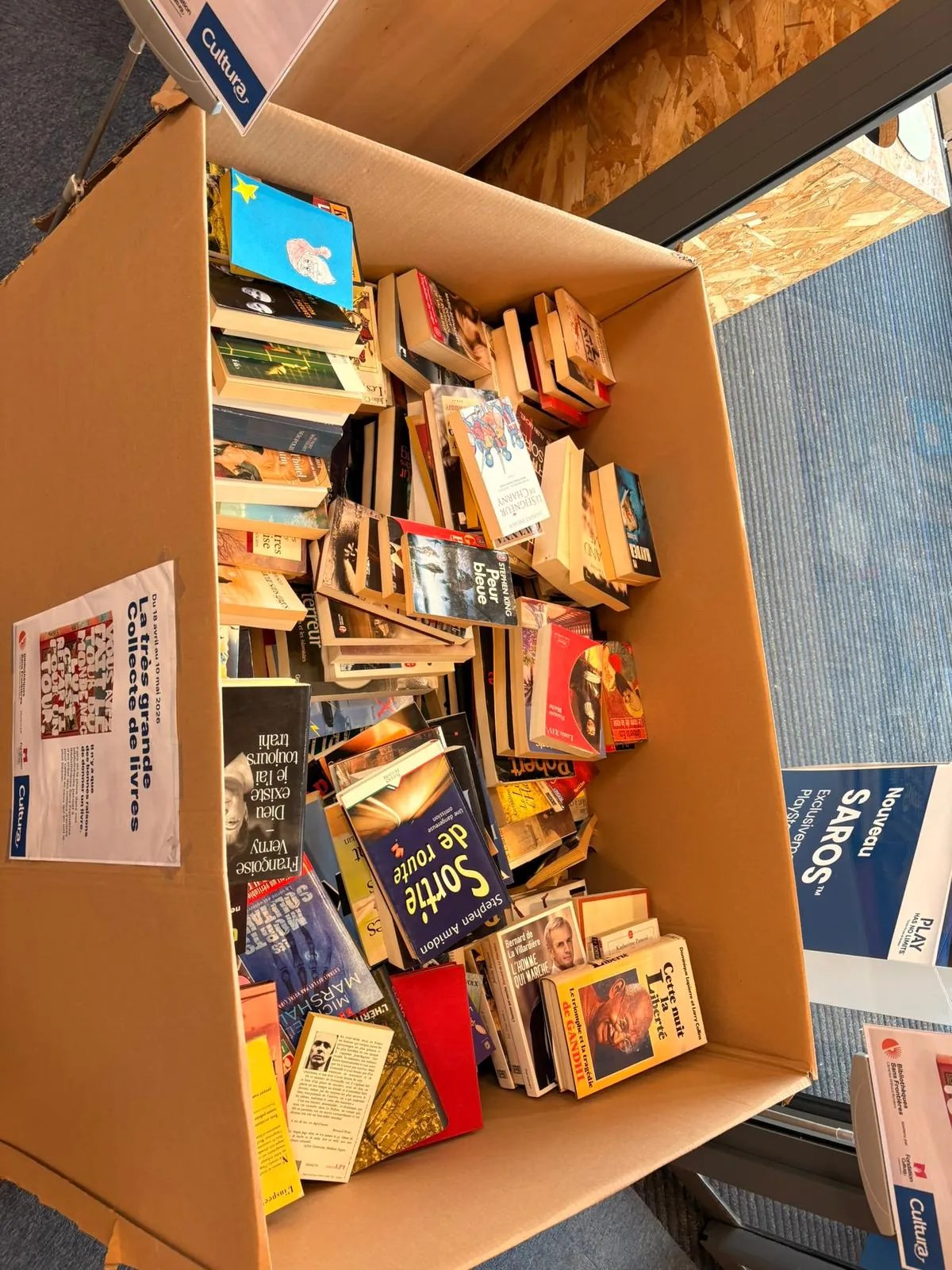 Cultura x Bibliothèque sans frontières 