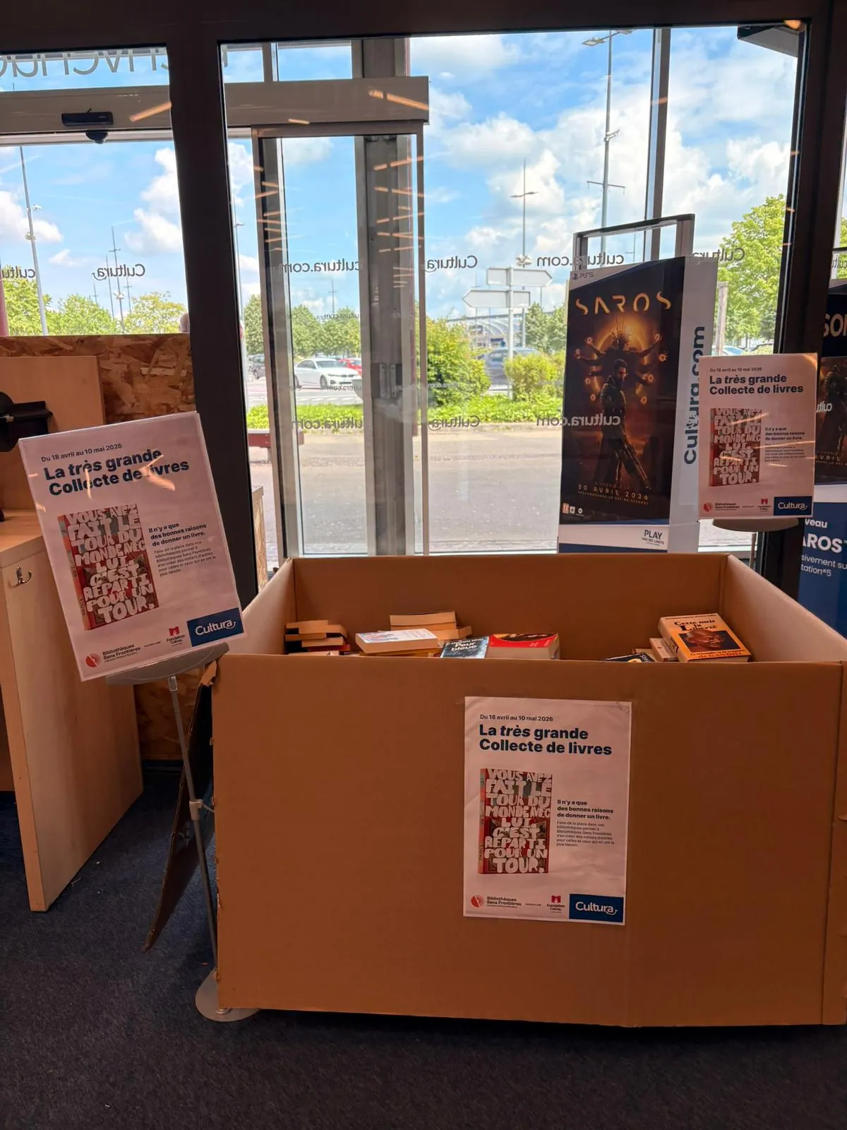 Cultura x Bibliothèque sans frontières 