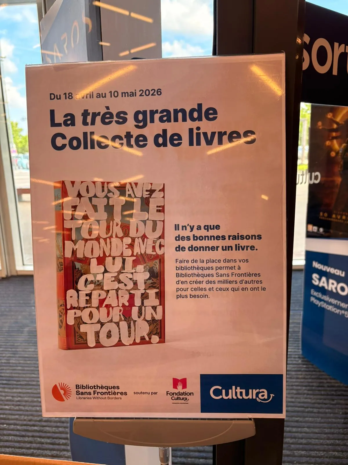 Cultura x Bibliothèque sans frontières 
