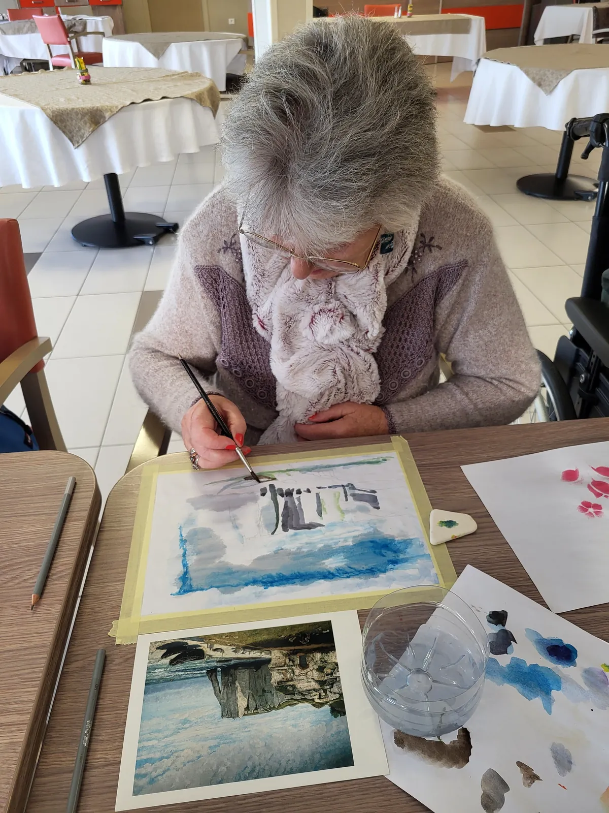 atelier peinture 