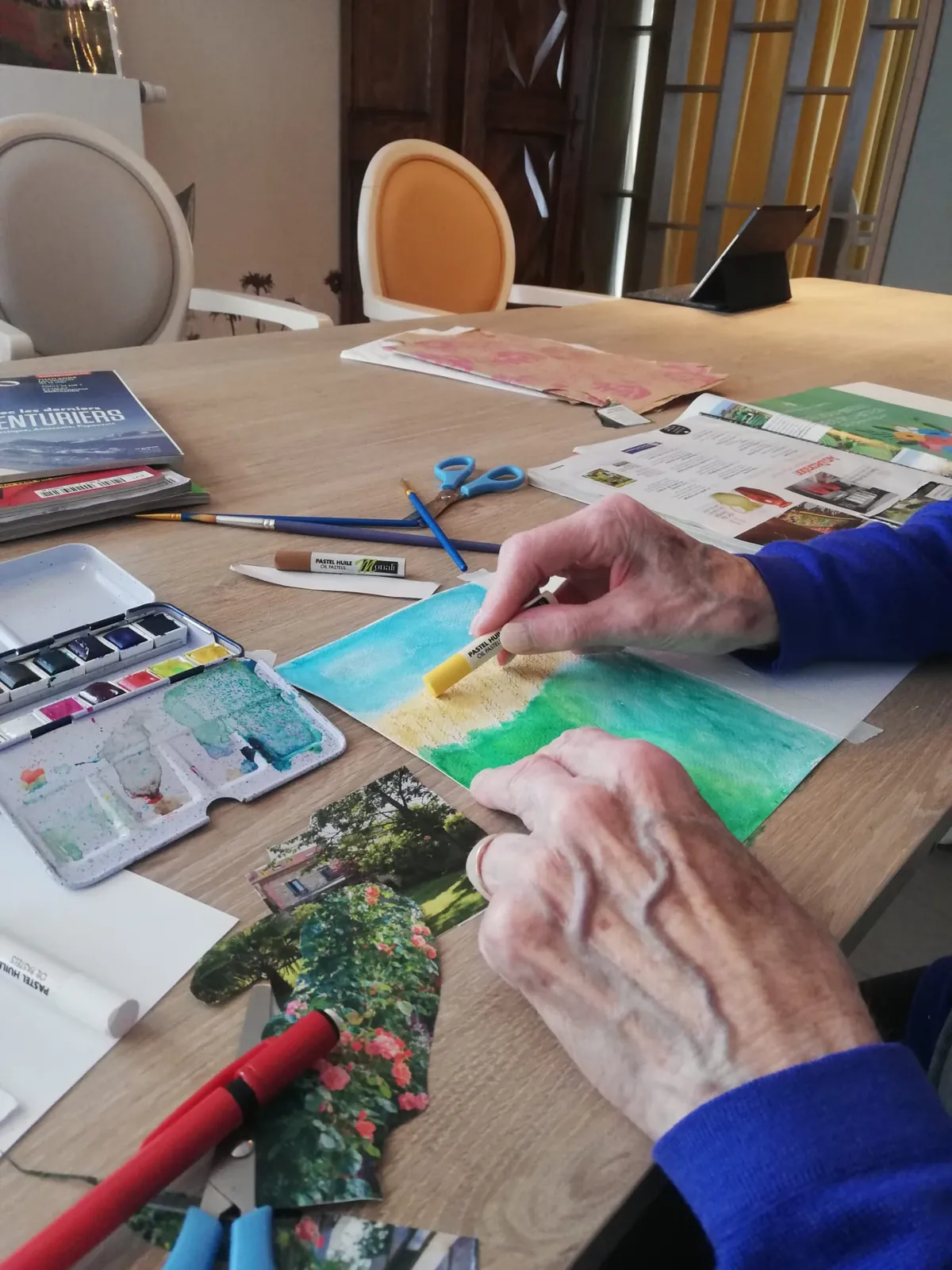 L'art Thérapie à la résidence Saint Jean- Agen 