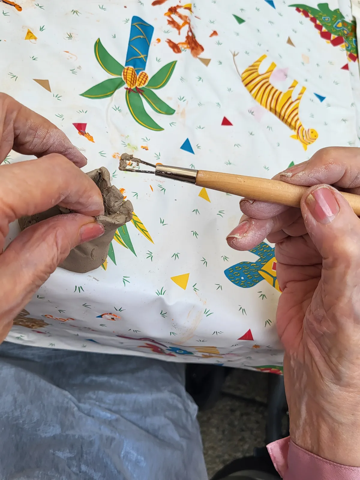 Une belle journée autour de l’argile et du partage