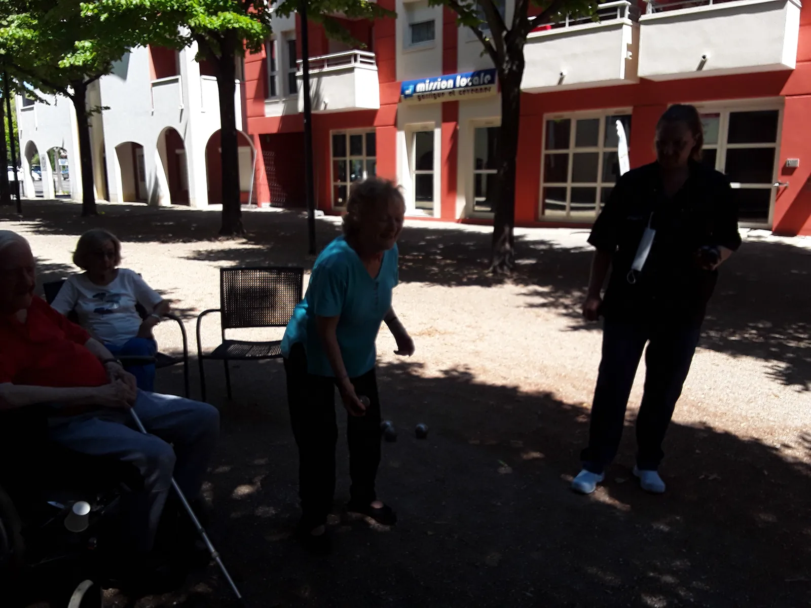 Concours de pétanque 
