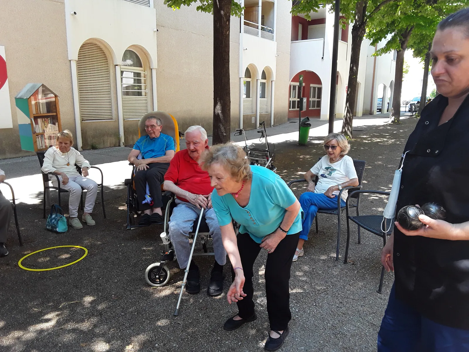 Concours de pétanque 
