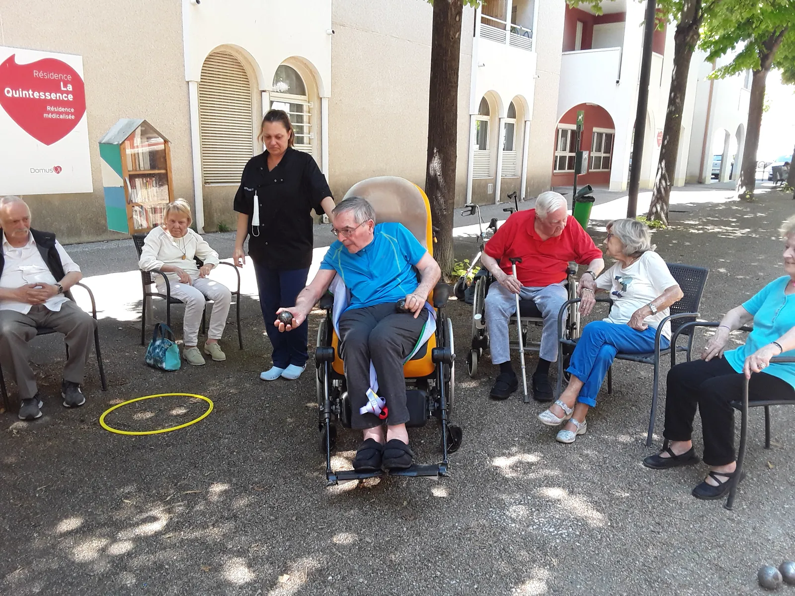 Concours de pétanque 