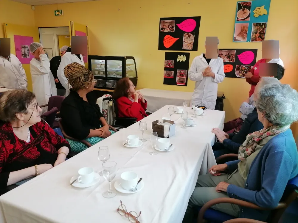 Rencontre intergénérationnelle avec le Collège Louis Braille d'Esbly