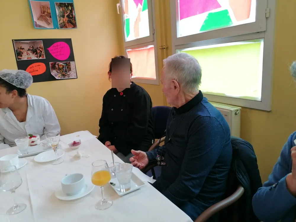 Rencontre intergénérationnelle avec le Collège Louis Braille d'Esbly