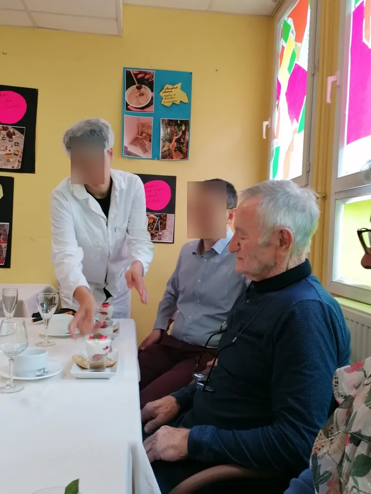 Rencontre intergénérationnelle avec le Collège Louis Braille d'Esbly