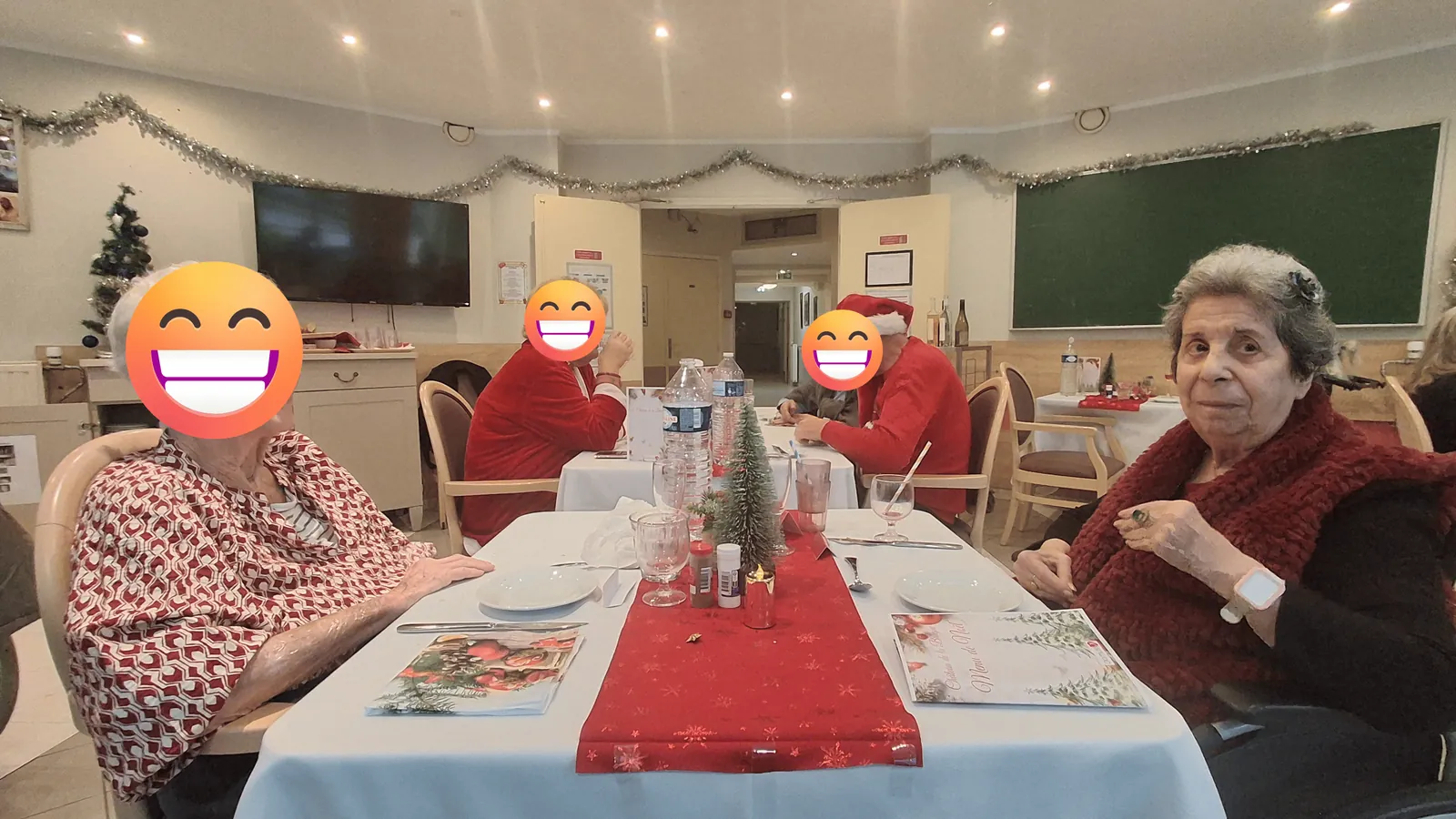 Repas de Noel des familles !