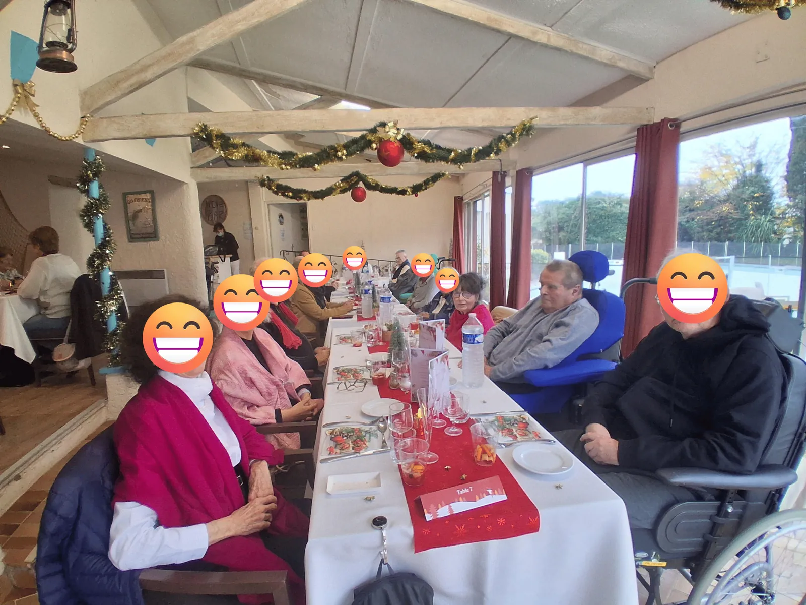 Repas de Noel des familles !