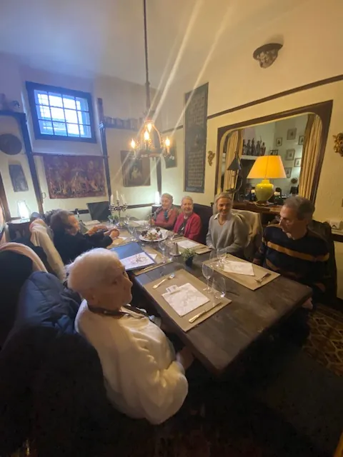 SORTIE AU RESTAURANT LA CROIX D'OR LES JARDINS MEDICIS PROVINS