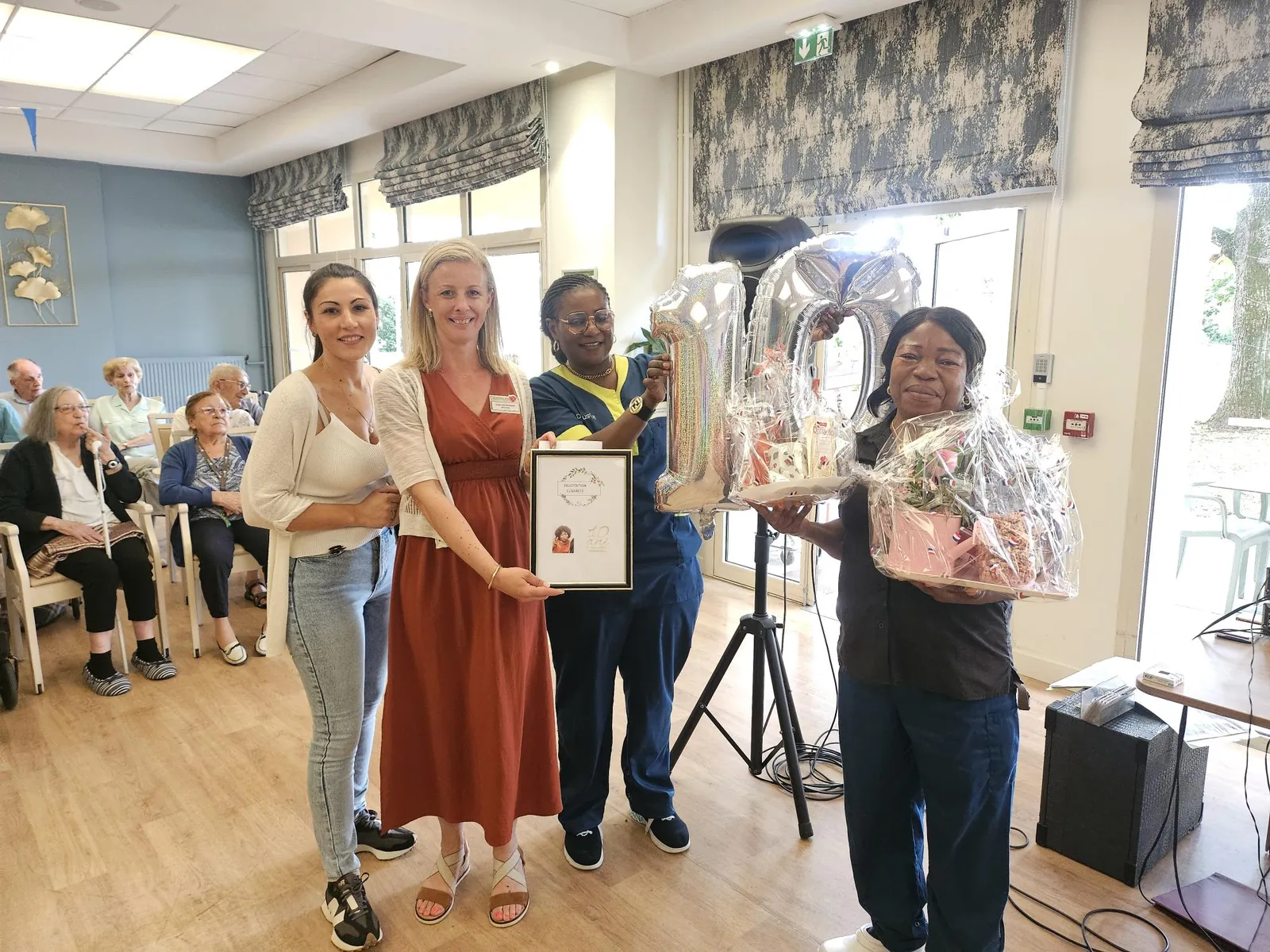  Célébration des anniversaires du mois de juillet.