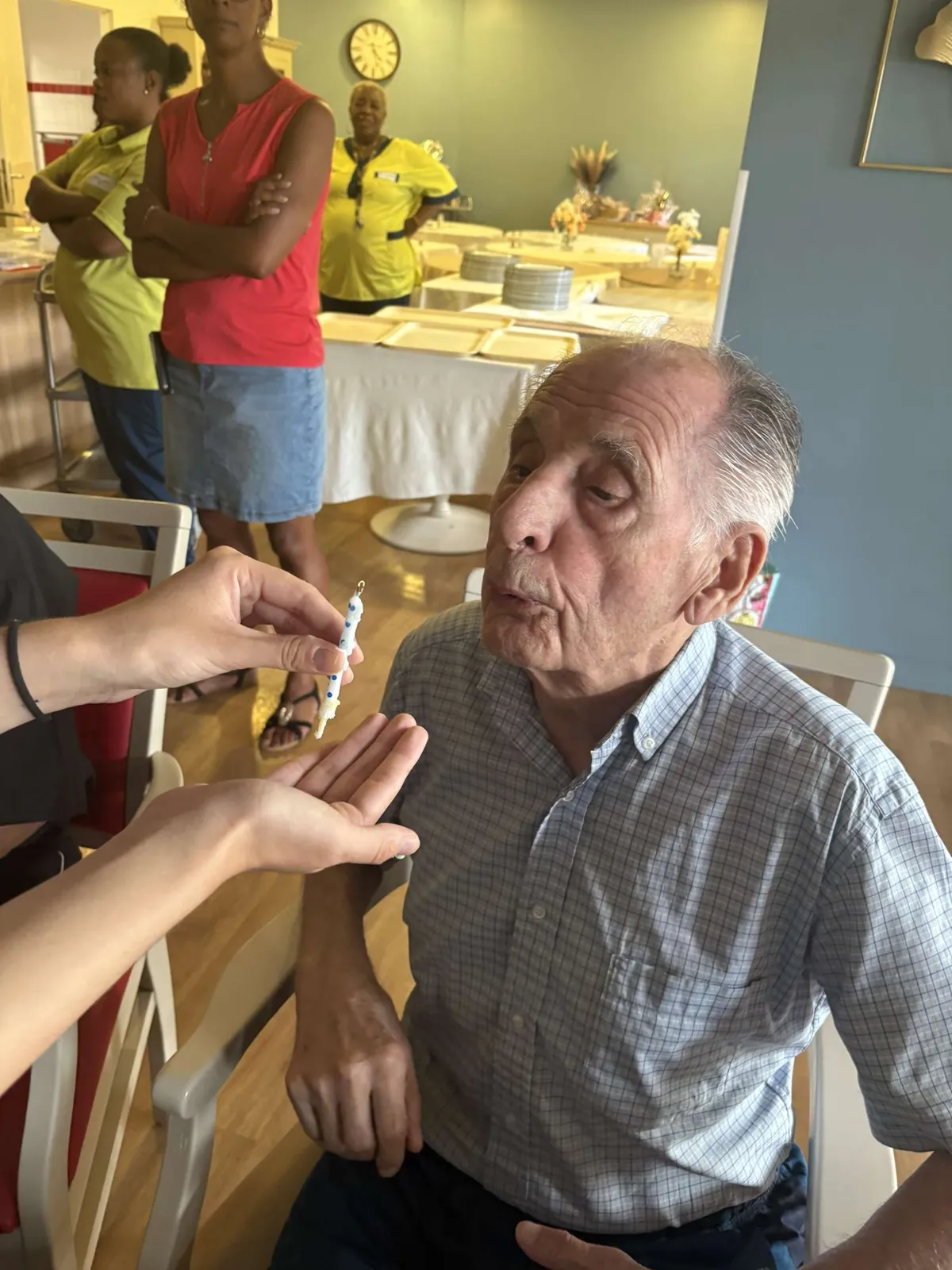  Célébration des anniversaires du mois de juillet.