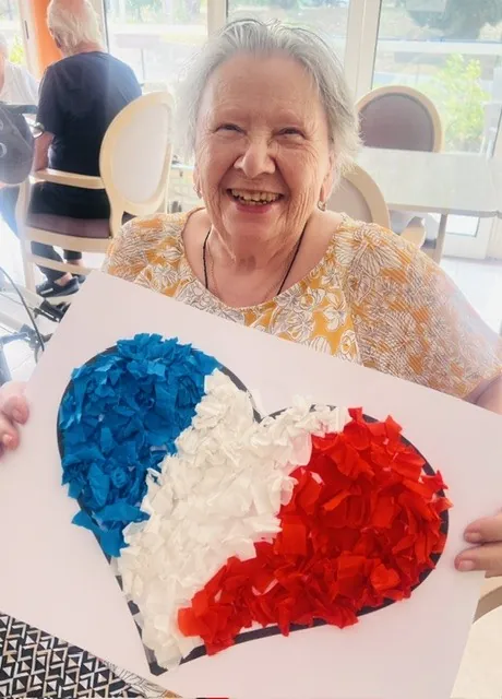 Bleu, blanc, rouge et beaucoup de cœur !