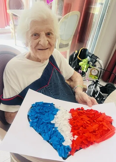 Bleu, blanc, rouge et beaucoup de cœur !