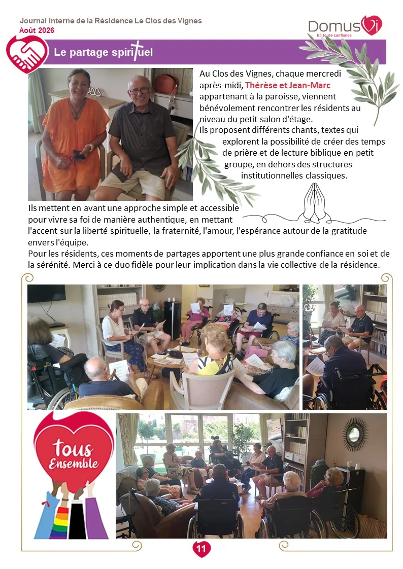 L'ECHO DU CLOS - Edition Août 2026