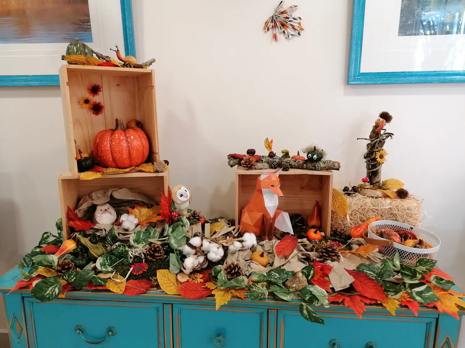 Les Tourterelles aux couleurs de l'automne