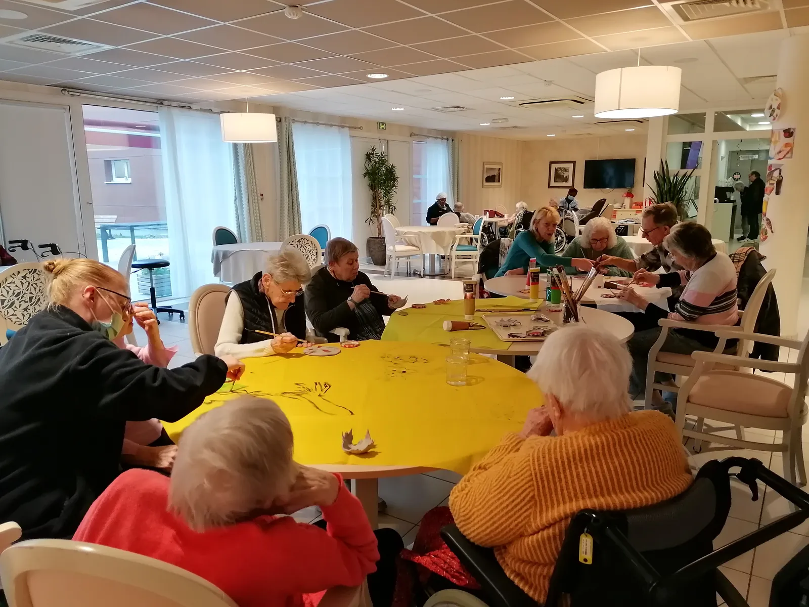 Les Tourterelles aux couleurs de l'automne